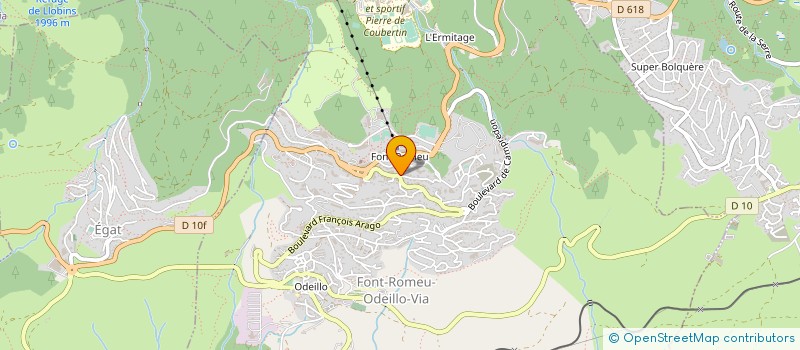 localisation de l'entreprise SOCIETE DELIAS  FONT-ROMEU-ODEILLO-VIA