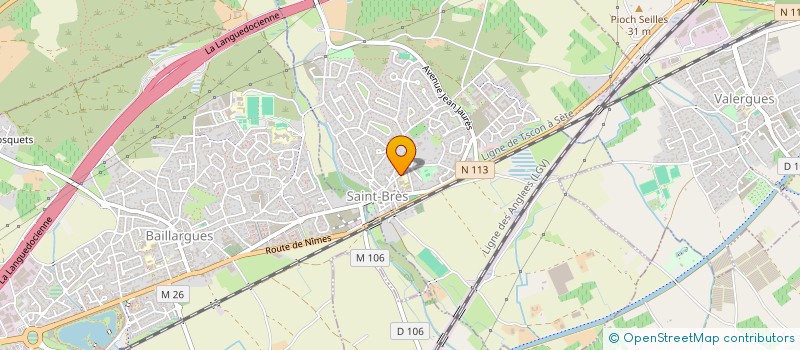 localisation de l'entreprise SOCIETE DELIZIA  SAINT-BRES