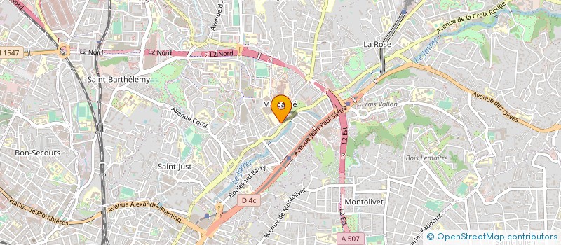 localisation de l'entreprise SOCIETE DEMENAGEMENT LEBON à MARSEILLE