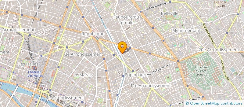 localisation de l'entreprise SOCIETE DEMENAGEMENTS CHESNEAU SDC à PARIS