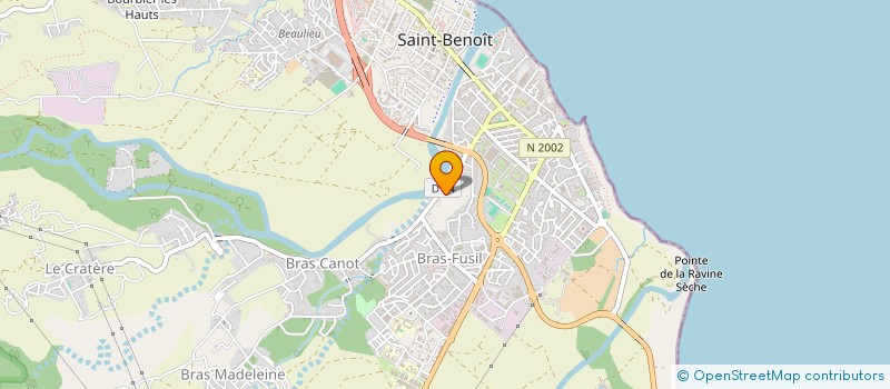 localisation de l'entreprise SOCIETE DEPOTAGE & LOGISTIQUE à SAINT-BENOIT