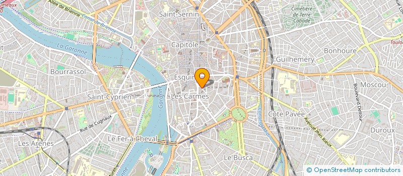 localisation de l'entreprise SOCIETE DES 5 à TOULOUSE