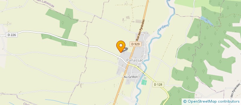 localisation de l'entreprise SOCIETE DES 8 L  MASSEUBE