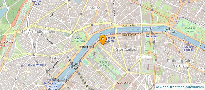 localisation de l'entreprise SOCIETE DES AFRICANISTES à PARIS