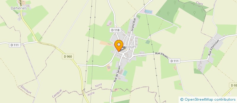 localisation de l'entreprise SOCIETE DES ALOUETTES  ELINCOURT