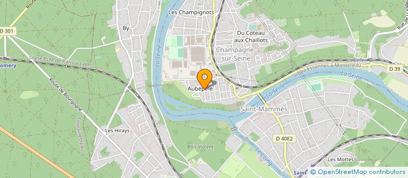 localisation de l'entreprise SOCIETE DES AMBULANCES DERIEUX à CHAMPAGNE-SUR-SEINE