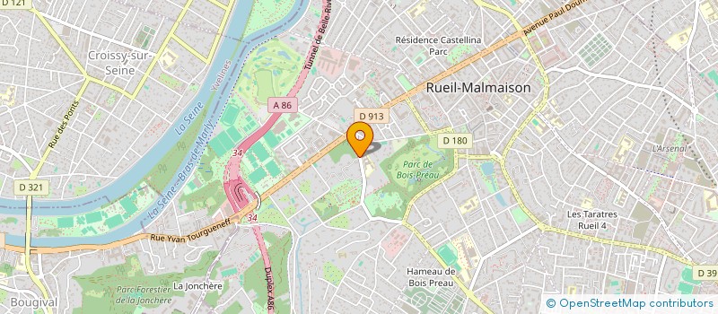 localisation de l'entreprise SOCIETE DES AMIS DE MALMAISON à RUEIL-MALMAISON