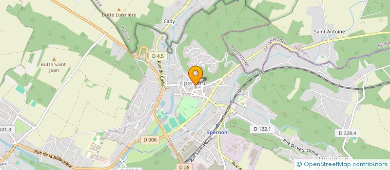 localisation de l'entreprise SOCIETE DES AMIS DE MICHEL CHASLES à EPERNON