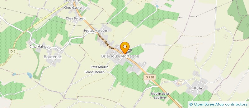 localisation de l'entreprise SOCIETE DES AMIS DE TALMONT  TALMONT-SUR-GIRONDE