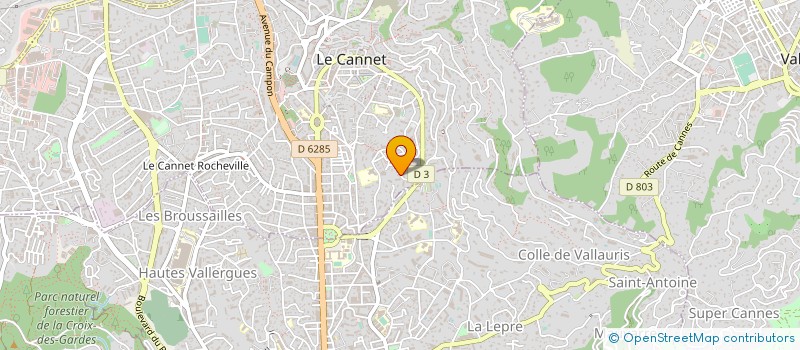 localisation de l'entreprise SOCIETE DES AMIS DES ARBRES ET DU REBOISEMENT DES ALPES MARITIMES à LE CANNET