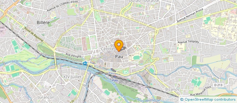 localisation de l'entreprise SOCIETE DES AMIS DES ARTS DE PAU à PAU