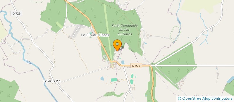 localisation de l'entreprise SOCIETE DES AMIS DES HARAS NATIONAUX à LE PIN-AU-HARAS