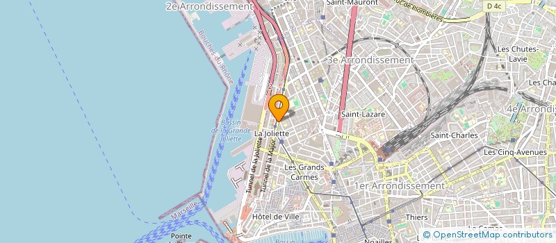 localisation de l'entreprise SOCIETE DES AMIS DU FONDS REGIONAL D'ART CONTEMPORAIN PROVENCE ALPES COTE D'AZUR à MARSEILLE