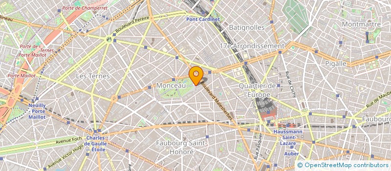 localisation de l'entreprise SOCIETE DES AMIS DU MUSEE CERNUSCHI à PARIS
