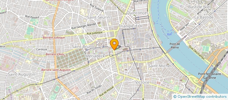 localisation de l'entreprise SOCIETE DES AMIS DU MUSEE DES BEAUX-ARTS DE BORDEAUX à BORDEAUX