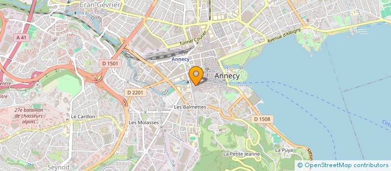 localisation de l'entreprise SOCIETE DES AMIS DU VIEL ANNECY à ANNECY