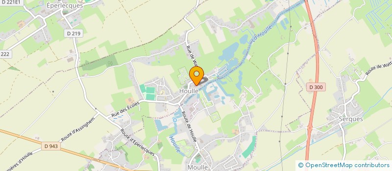 localisation de l'entreprise SOCIETE DES ARCHERS ST MICHEL DE HOULLE  HOULLE