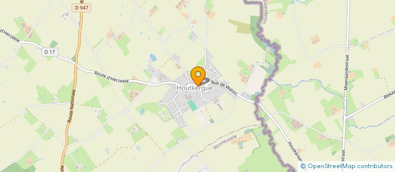 localisation de l'entreprise SOCIETE DES ARCHERS ST-SEBASTIEN D'HOUTKERQUE à HOUTKERQUE
