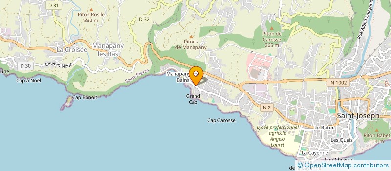 localisation de l'entreprise SOCIETE DES ARTISANS PECHEURS PROFESSIONNELS DES MERS AUTRALES à SAINT-JOSEPH