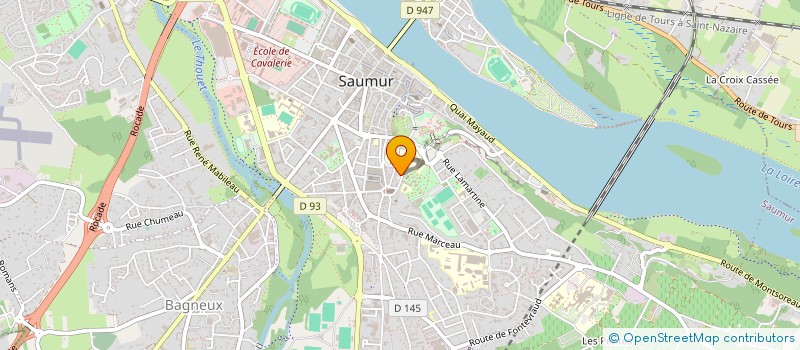 localisation de l'entreprise SOCIETE DES ARTISTES DU SAUMUROIS à SAUMUR