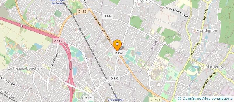 localisation de l'entreprise SOCIETE DES ATELIERS DE REPARATION AUTOMOBILE à SAINT-PRIX