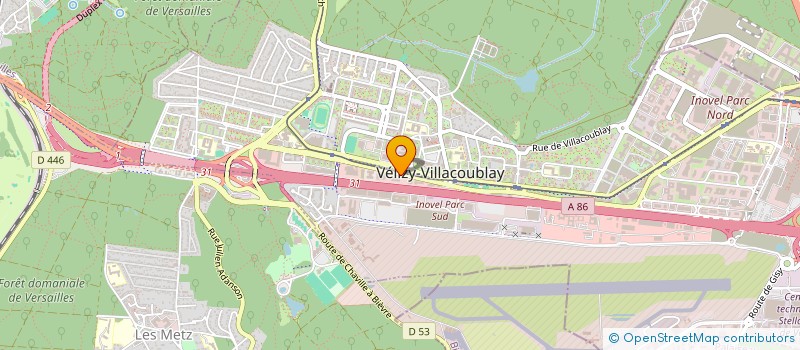 localisation de l'entreprise SOCIETE DES AUTOCARS LOUIS GAUBERT à VELIZY-VILLACOUBLAY