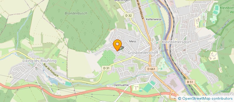 localisation de l'entreprise SOCIETE DES AVICULTEURS  GROSBLIEDERSTROFF