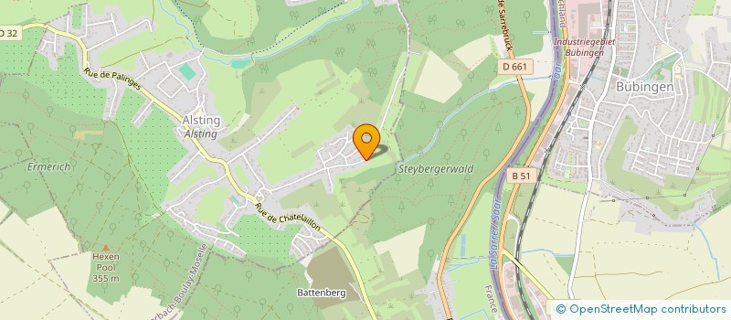 localisation de l'entreprise SOCIETE DES AVICULTEURS D'ALSTING  ALSTING