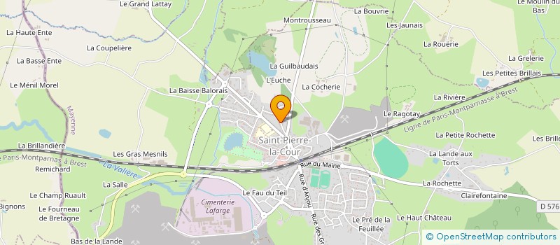 localisation de l'entreprise SOCIETE DES AVICULTEURS DE LA MAYENNE  PORT-BRILLET