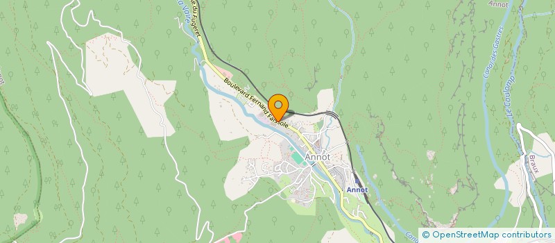 localisation de l'entreprise SOCIETE DES BISCOTTES FAISSOLE  ANNOT