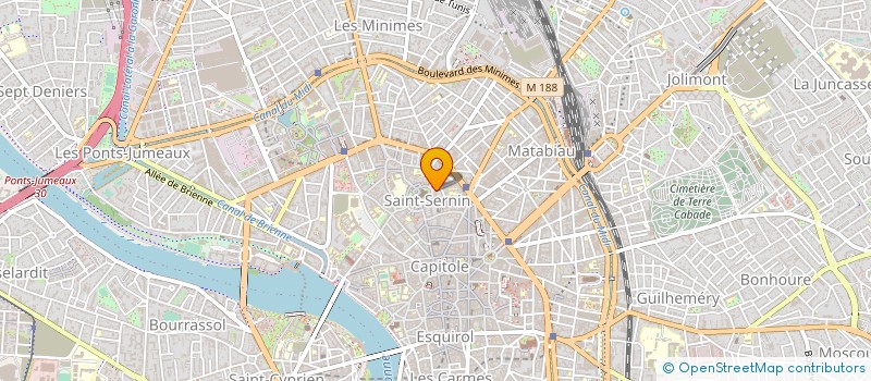 localisation de l'entreprise SOCIETE DES CAFES DU MIDI à TOULOUSE