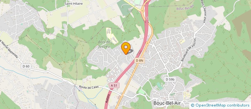 localisation de l'entreprise SOCIETE DES CALCAIRES REGIONAUX à BOUC-BEL-AIR