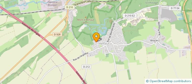 localisation de l'entreprise SOCIETE DES CARABINIERS D'HELFAUT  HELFAUT