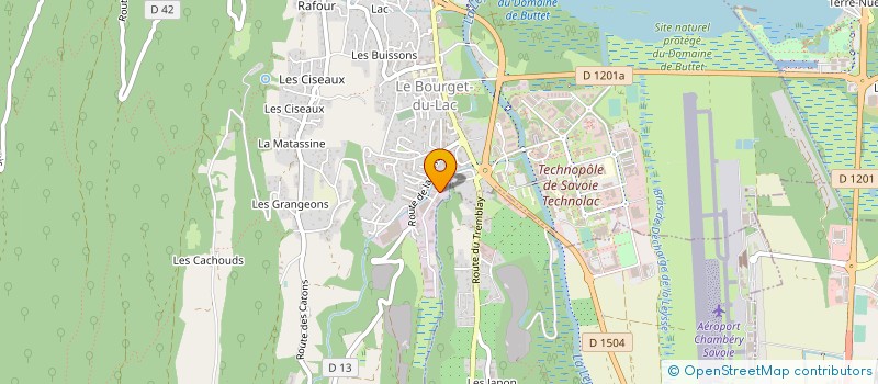 localisation de l'entreprise SOCIETE DES CARRIERES DU BOURGET-DU-LAC à LE BOURGET-DU-LAC