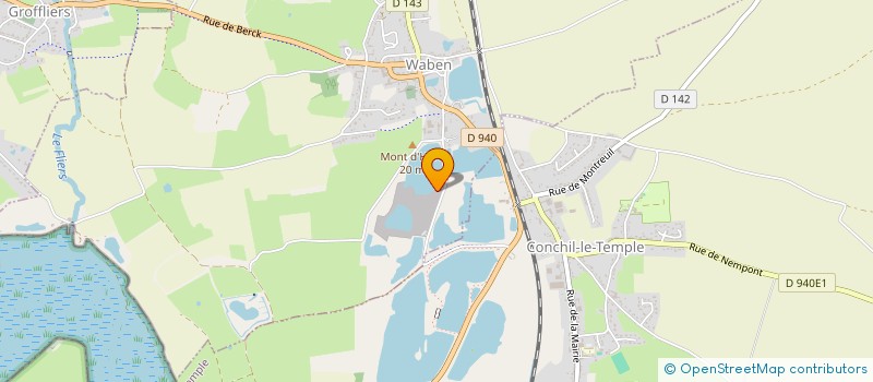 localisation de l'entreprise SOCIETE DES CARRIERES FROMENT  WABEN