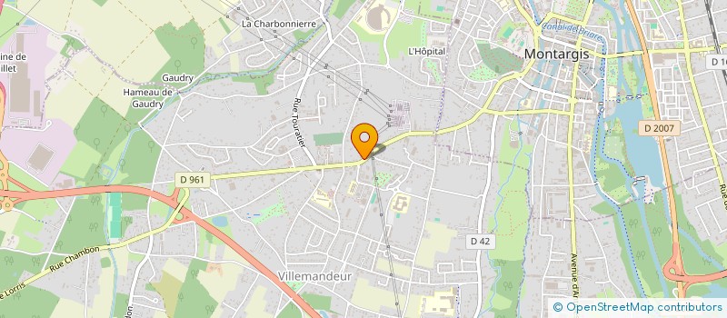 localisation de l'entreprise SOCIETE DES CARRIERES LIONNAISES à VILLEMANDEUR