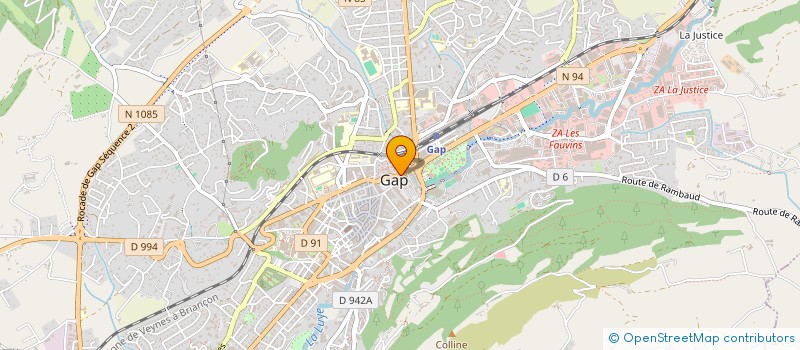 localisation de l'entreprise SOCIETE DES CARS ALPES MEDITERRANEE à GAP