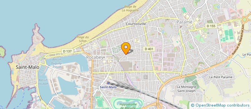 localisation de l'entreprise SOCIETE DES CARTONNAGES DE PAMFOU  SAINT-MALO