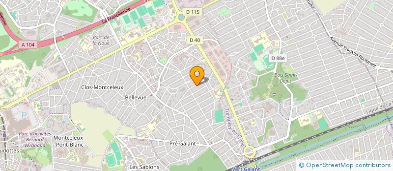 localisation de l'entreprise SOCIETE DES CARTONNAGES DE VILLEPINTE à VILLEPINTE
