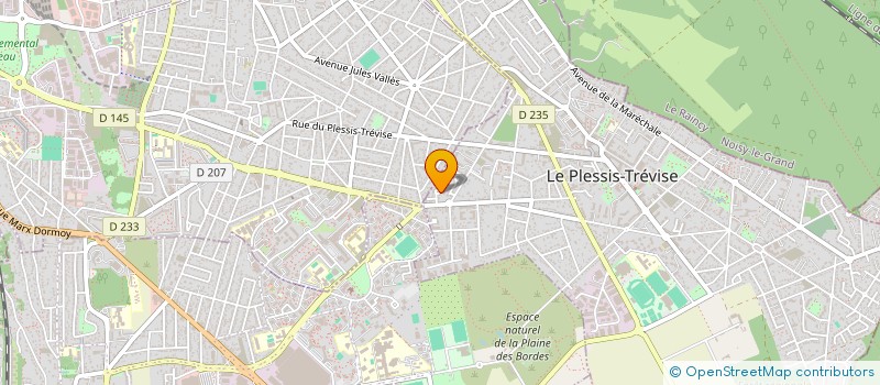 localisation de l'entreprise SOCIETE DES CHAINES O.R.M. à LE PLESSIS-TREVISE