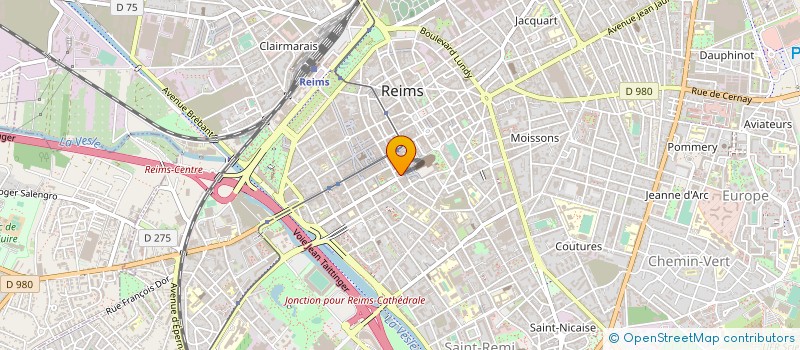 localisation de l'entreprise SOCIETE DES CHAMPAGNES DE LA GRANDE CHARTE à REIMS