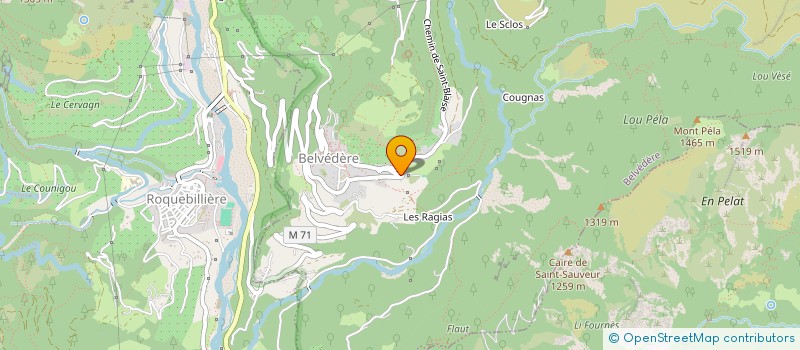 localisation de l'entreprise SOCIETE DES CHASSEURS DE BELVEDERE à BELVEDERE