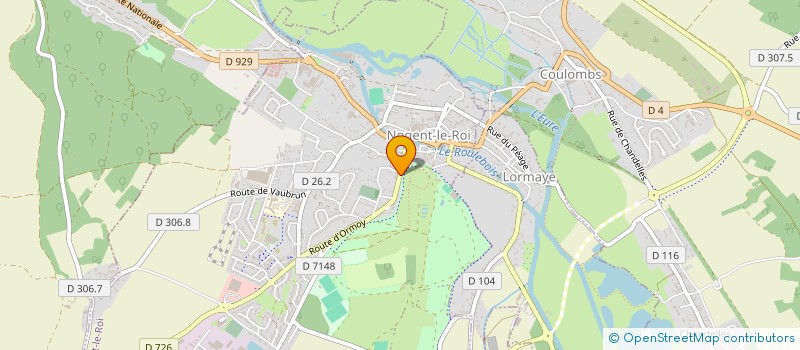localisation de l'entreprise SOCIETE DES CHASSEURS DE NOGENT LE ROI ET LORMAYE à NOGENT-LE-ROI