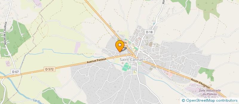 localisation de l'entreprise SOCIETE DES  CHASSEURS DE SAINT-CANNAT  SAINT-CANNAT