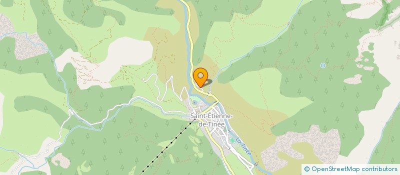 localisation de l'entreprise SOCIETE DES CHASSEURS DE SAINT ETIENNE  SAINT-ETIENNE-DE-TINEE