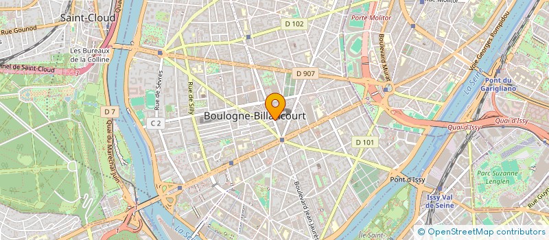 localisation de l'entreprise SOCIETE DES CHAUSSURES MORGIL à BOULOGNE-BILLANCOURT