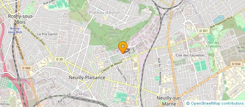 localisation de l'entreprise SOCIETE DES CHROMOGRAPHES LEBARON FRERES à NEUILLY-PLAISANCE
