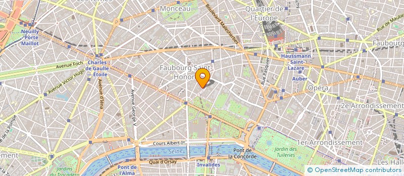 localisation de l'entreprise SOCIETE DES CINCINNATI DE FRANCE  PARIS