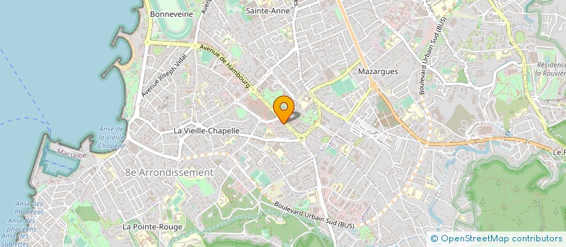 localisation de l'entreprise SOCIETE DES CINEMAS DE BONNEVEINE à MARSEILLE