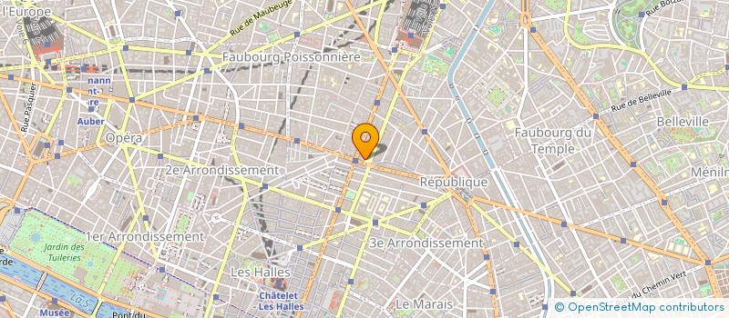 localisation de l'entreprise SOCIETE DES CINEMAS DES BOULEVARDS à PARIS